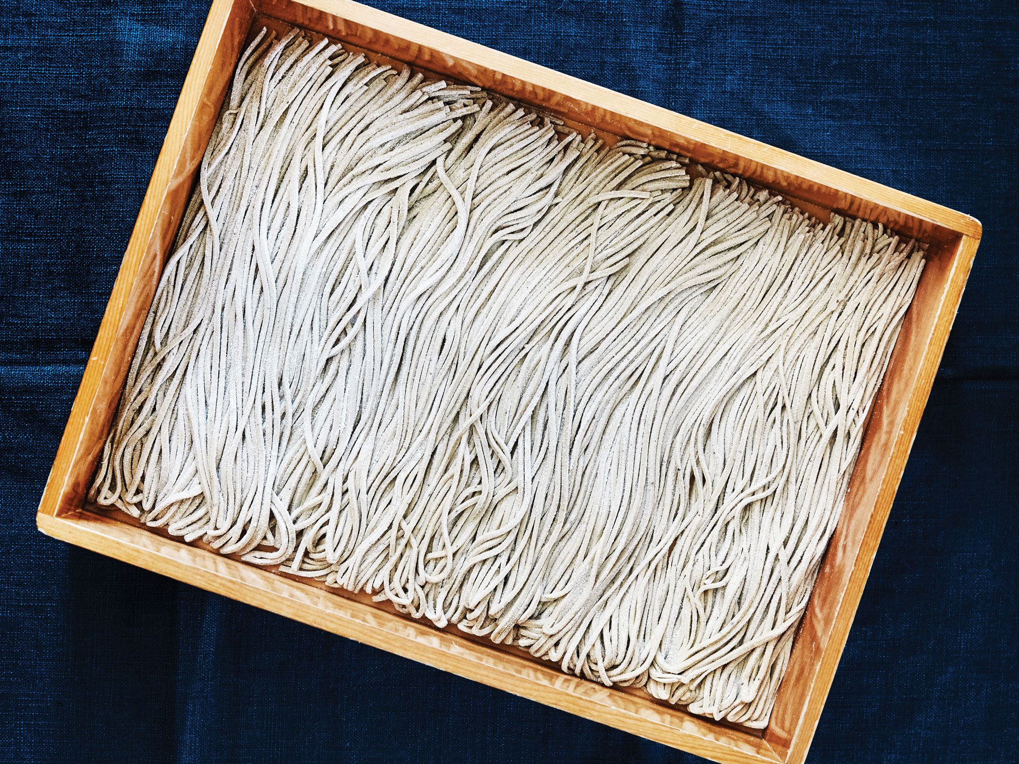 Fresh buckwheat noodles are a staple of Japanese cuisine, second only to rice as the most consumed grain in that country. Get the recipe for <a href="https://www.saveur.com/fresh-soba-noodles-recipe/">Homemade Soba Noodles</a>
