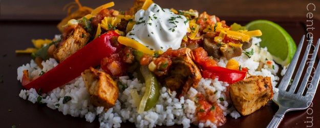 Chipotle Lime Chicken Burrito Bowls