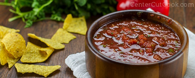 Classic Salsa with Roasted Corn