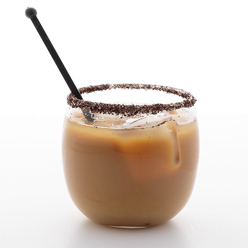 Bartender Chantal Tseng of sherry-centric bar Mockingbird Hill in Washington D.C. uses sherry and peanut rum liqueur in this rich twist on the White Russian. Get the recipe for <a href="https://www.saveur.com/article/recipes/white-russian-dulce-y-salado-cocktail/">Dulce y Salado</a>