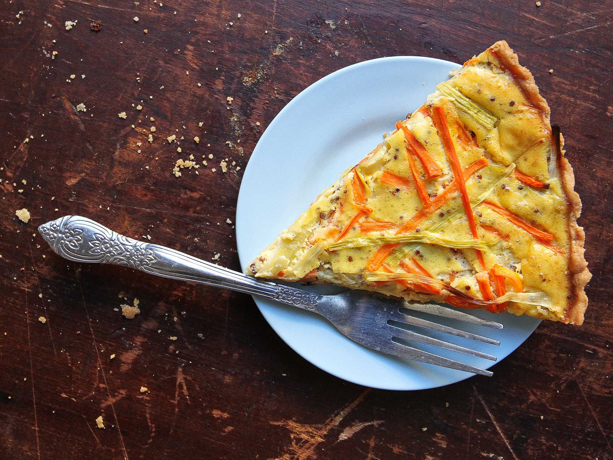 When served alongside a light salad, this savory tart, adapted from cookbook author Dorie Greenspan, is the perfect meal, any time of day. Get the recipe for <a href="https://www.saveur.com/dorie-greenspan-mustard-tart-recipe/">Dorie Greenspan's Mustard Tart</a>