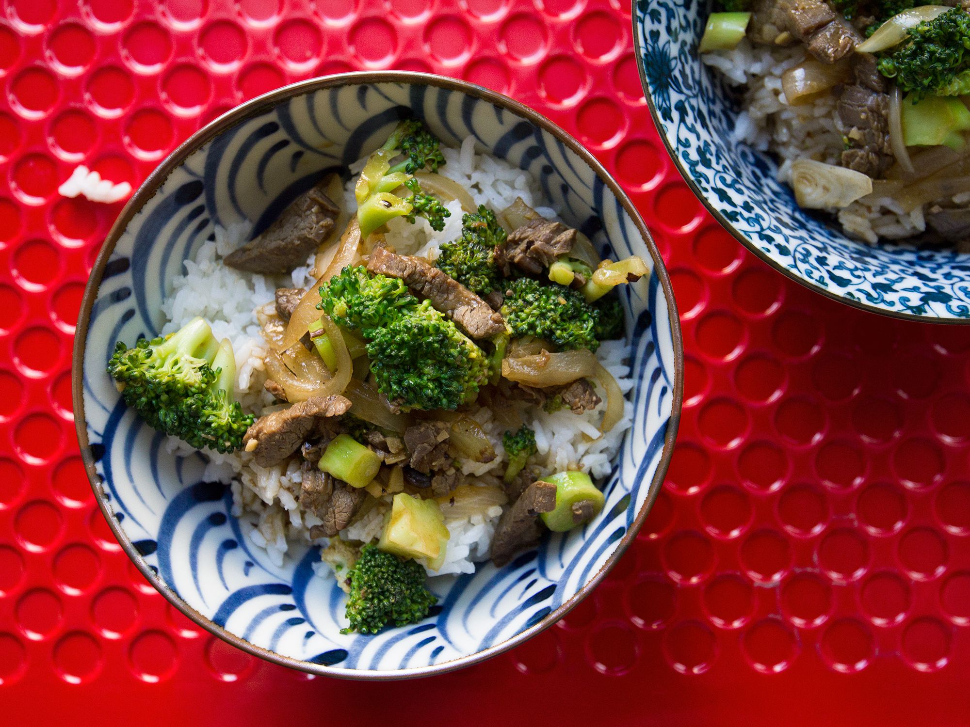 This simple stir-fry is flavored with soy sauce, ginger, and rice wine. Get the recipe for <a href="https://www.saveur.com/article/recipes/stir-fried-beef-and-broccoli/">Stir-fried Beef and Broccoli</a>