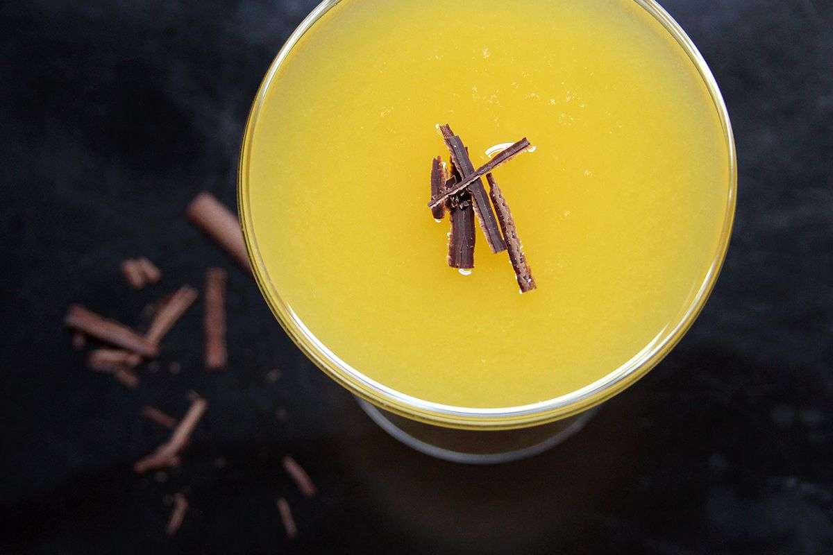 Ginger liqueur adds a spicy note to this fruity twist on the classic margarita. Get the recipe for <a href="https://www.saveur.com/article/Recipes/Le-Mexique-Cocktail/">Le Mexique (Mango-Ginger Margarita)</a>