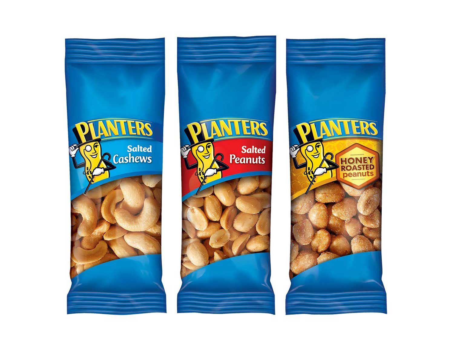 Planters’ travel-size packs make for great snacks on the go.