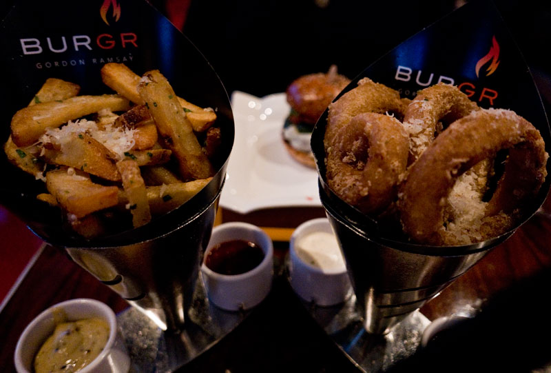 Rings & Fries at BURGR