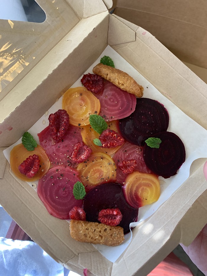 The beet salad alone is a work of art.