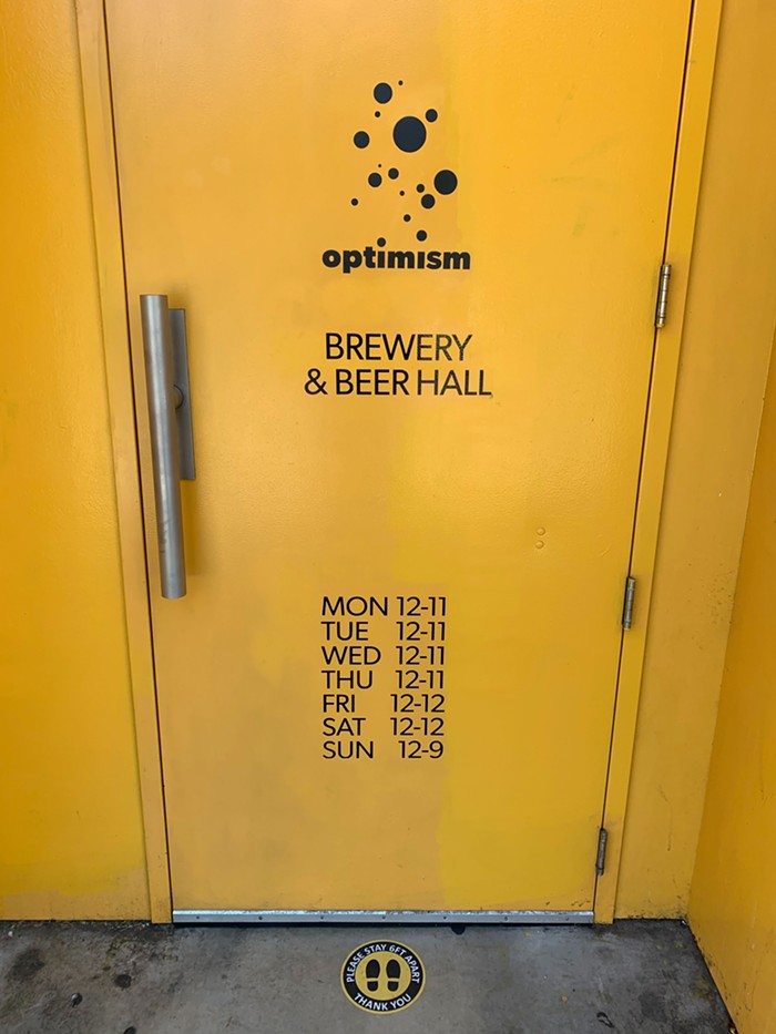 Contrary to whats painted on their front door, they are now open at 9 am on weekdays. Contrary to whats painted on their front door, they are now open at 9 am on weekdays.