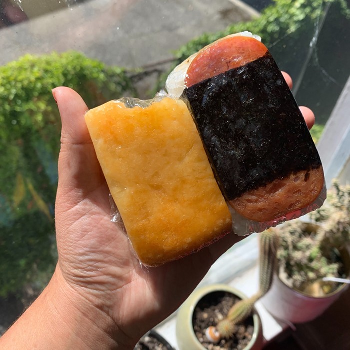 Sorry I took a bite out of the butter mochi before I snapped the picture, I couldnt resist. Sorry I took a bite out of the butter mochi before I snapped the picture, I couldnt resist.