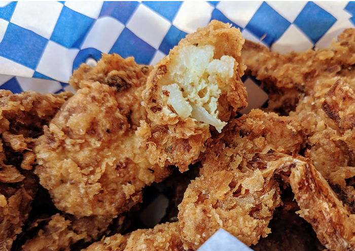 My god, it’s cauliflower. My god, it’s cauliflower.
