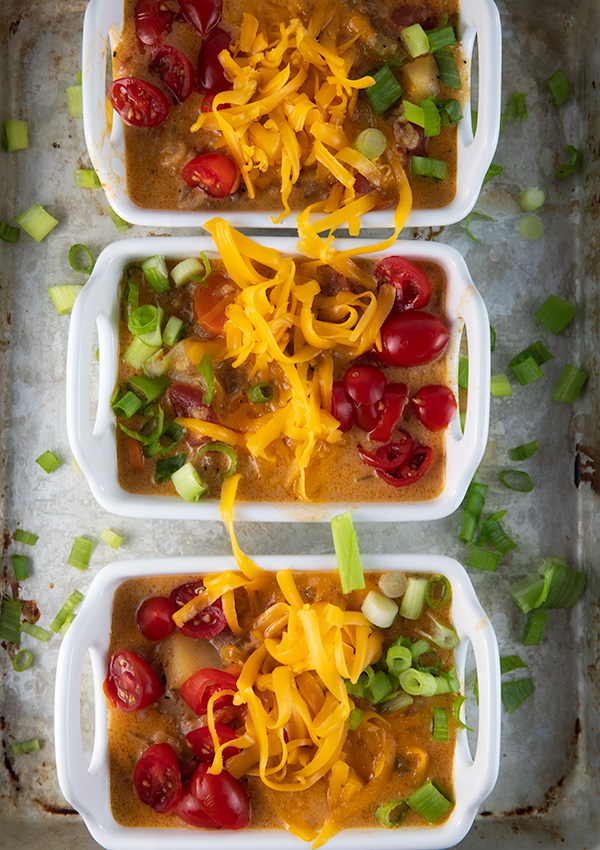 instant pot cheeseburger chowder 5