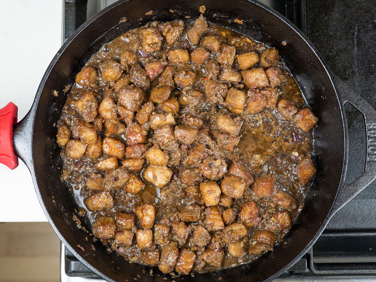 seasoning fried pork