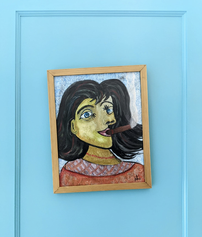 Spider-eyed Picasso-esque cigar people will watch you eat your sandwich. Hope that’s cool. Spider-eyed Picasso-esque cigar people will watch you eat your sandwich. Hope that’s cool.
