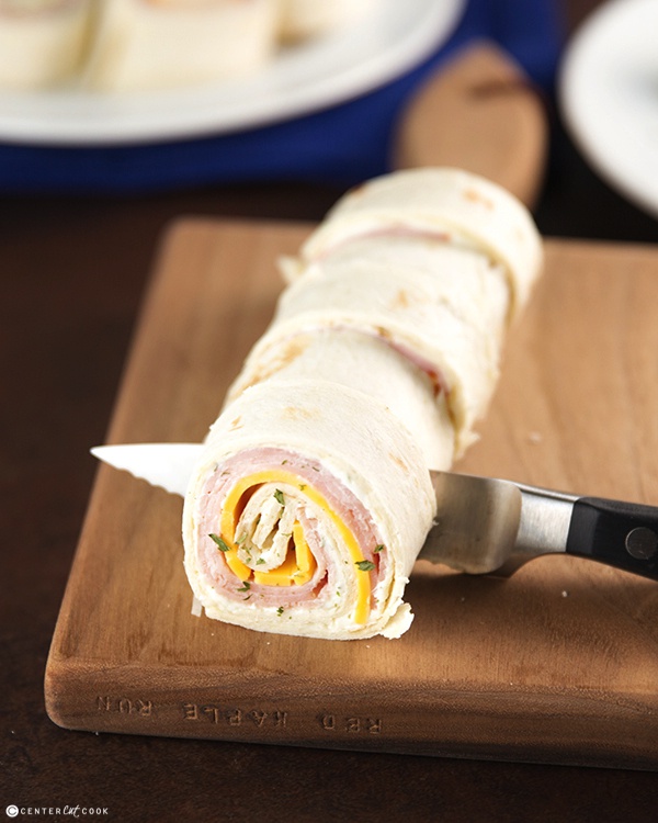 Ham and cheese pinwheels 5