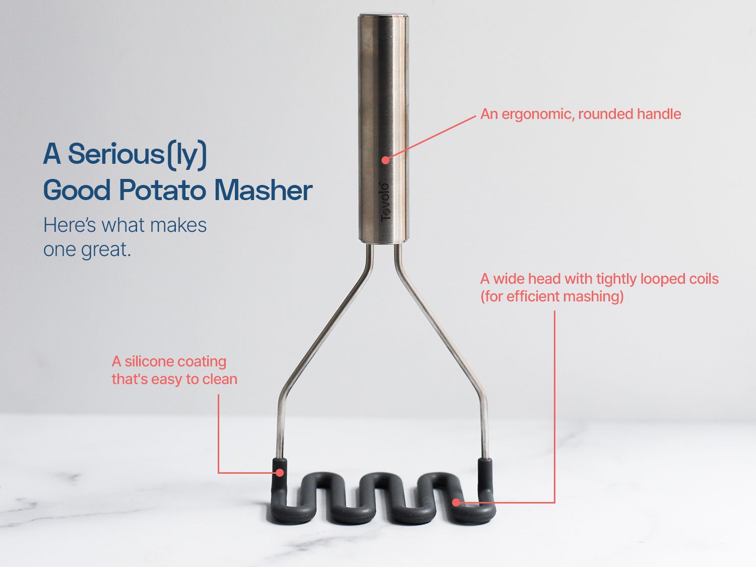 One of our favorite potato mashers from Tovolo