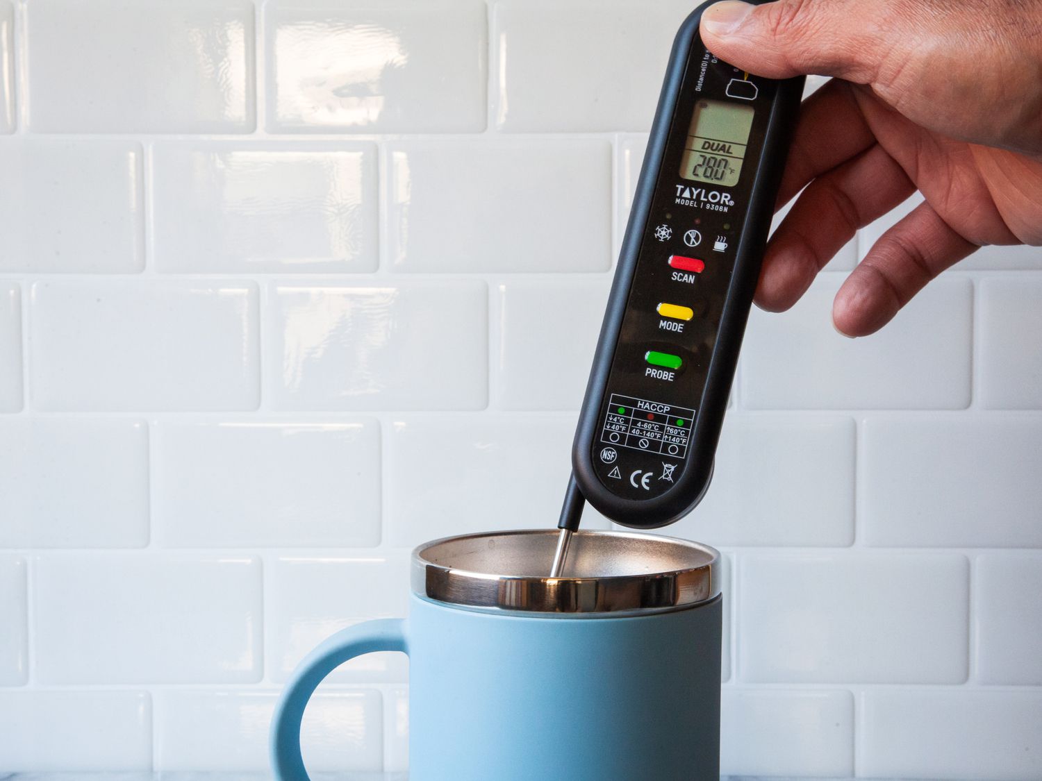 The Taylor Thermometer's too-small screen