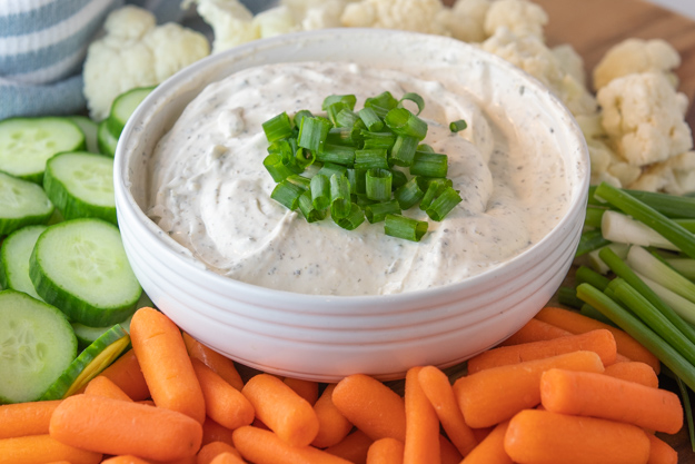 the best homemade ranch dip 4