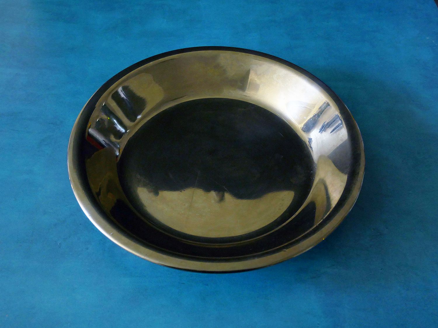 Norpro on blue countertop