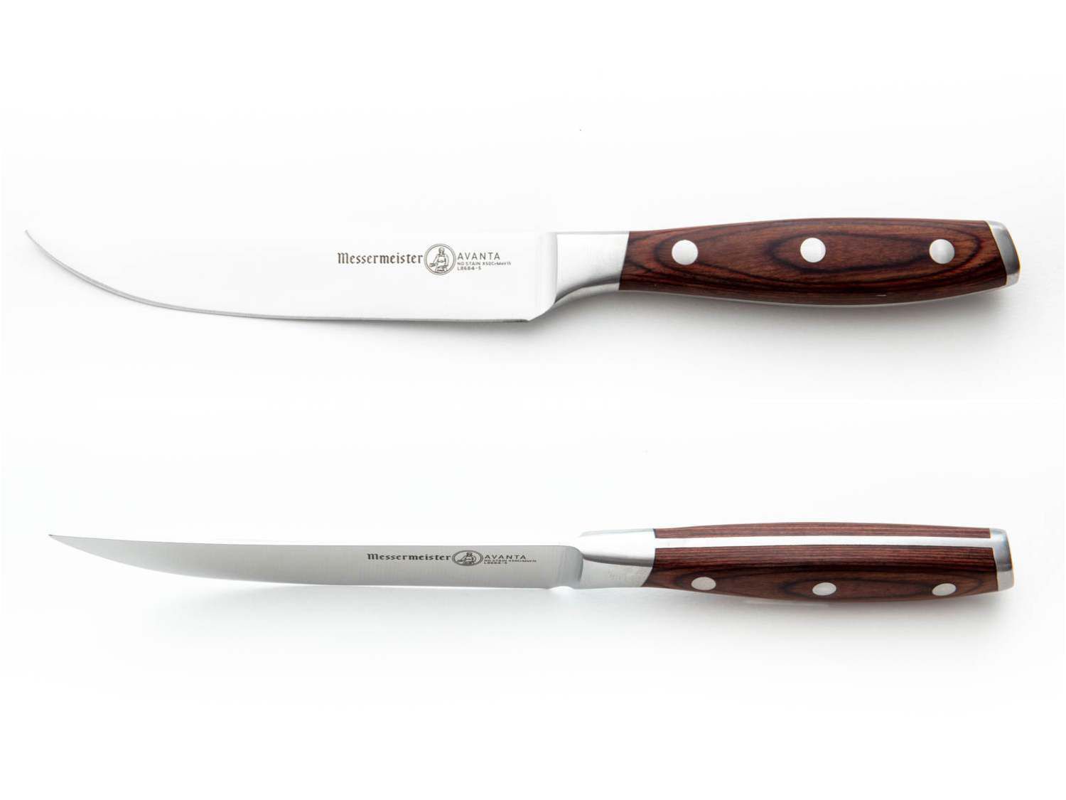 Side and overhead view of the Messermeister Avanta