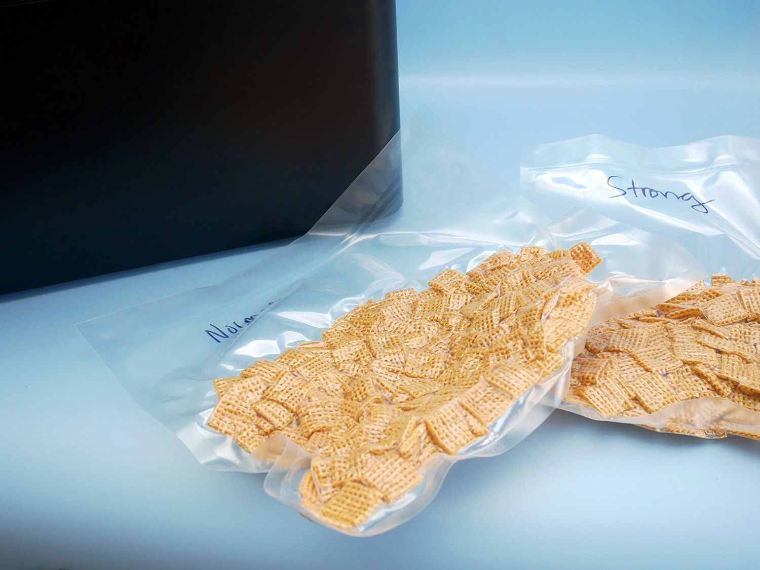 vacuum-sealed chex