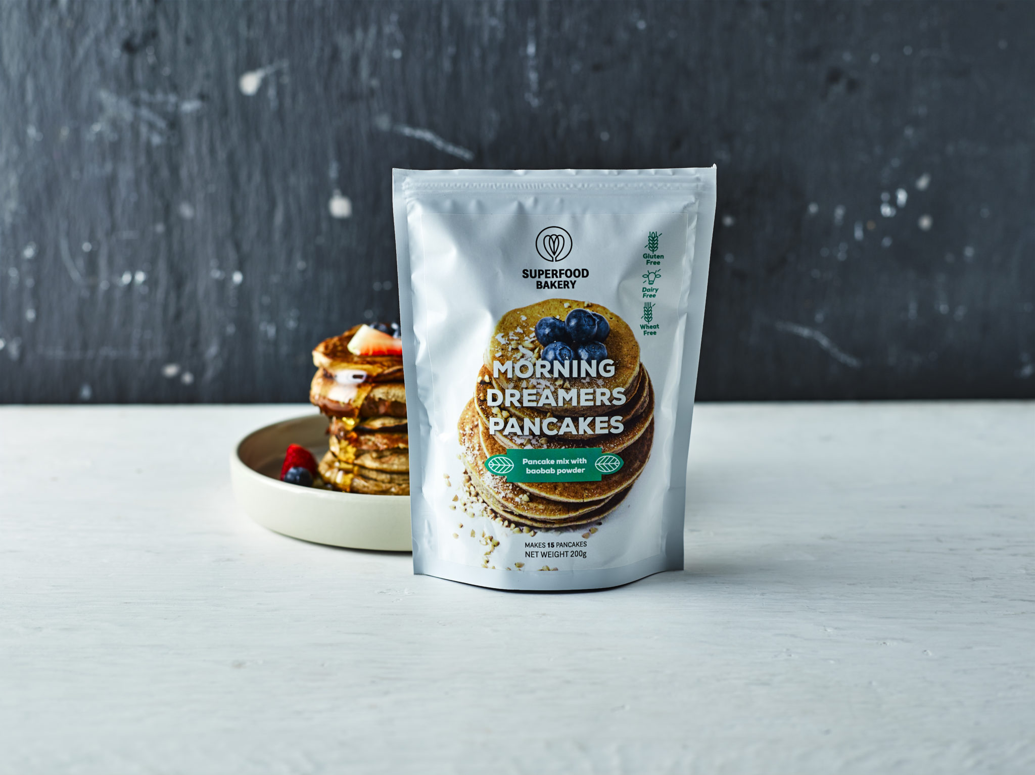 Superfood Bakery Morning Dreamer Pancakes