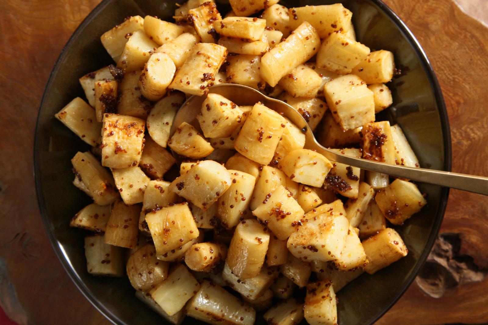 Honey-Mustard Parsnips