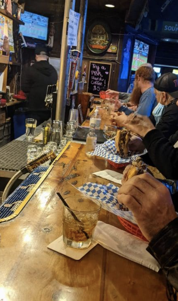 Cheesesteak row at Goofy’s, may it rest in grease. Cheesesteak row at Goofy’s, may it rest in grease.