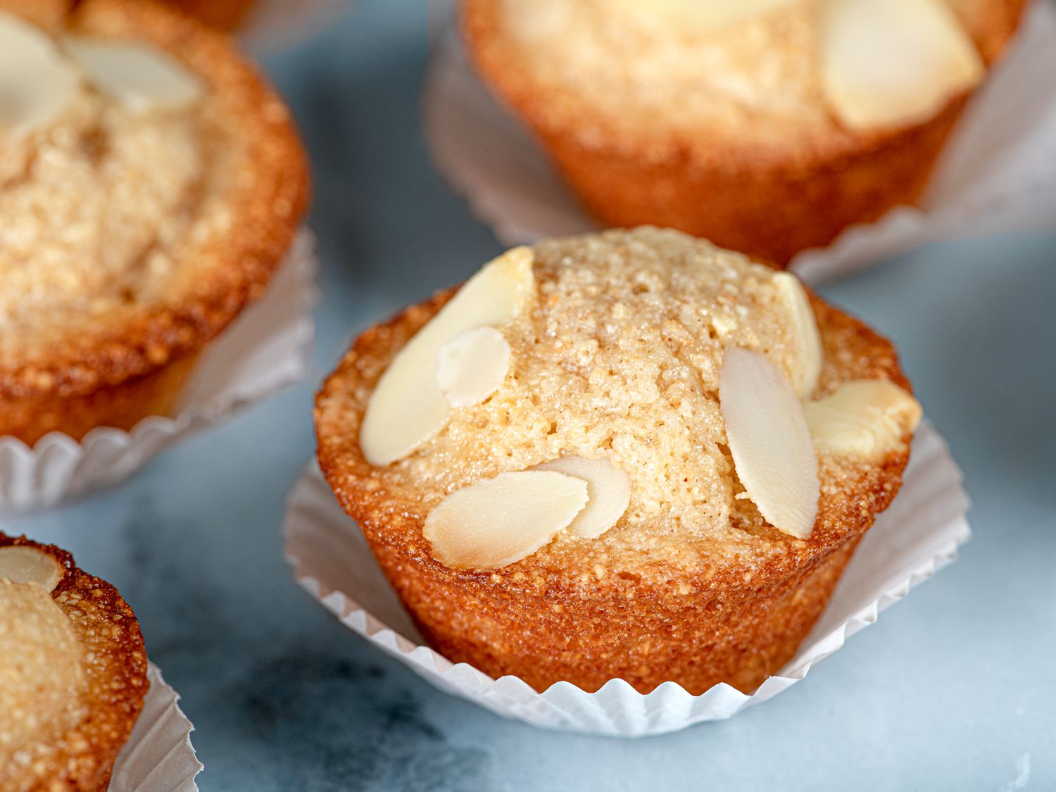 Close up view of a financier 